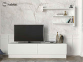 Meuble TV Alvario - Blanc